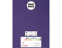 Innspiro Lot de 20 feuilles de mousse EVA lila forte 40x60cm 1mm