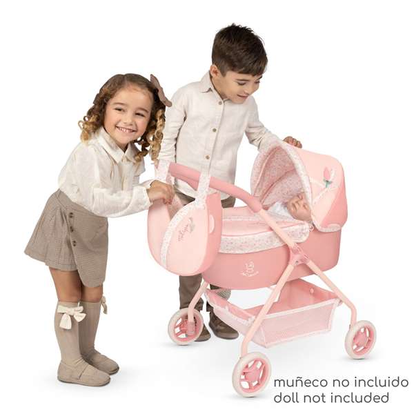 Decuevas Mi primer coche de muñeca Tulipe - Voiture pour poupées jusqu'à 42 cm - 35x50x56 cm - Métal, Plastique, Polyester