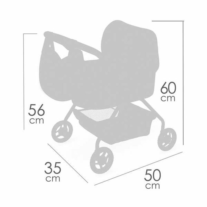 Poussette pour poupées Decuevas