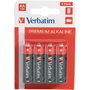Verbatim Lot de 8 piles AA Alcalines 1,5V 2900 mAh