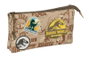 Safta Portatodo triple Jurassic World 22x12x3cm - Organisateur triple - Pour enfants 3 ans et plus - Version espagnole