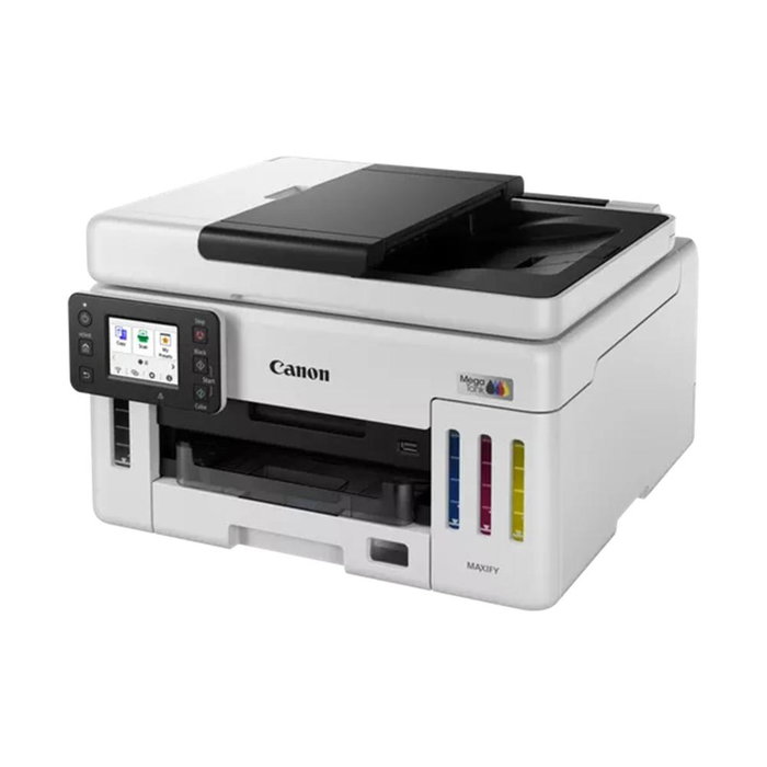 Canon MAXIFY GX6150 Multifonction Couleur A4 MegaTank, Imprimante, Scanner, Copieur, Wi-Fi, Ethernet, USB, ADF 50 pages, Double face automatique