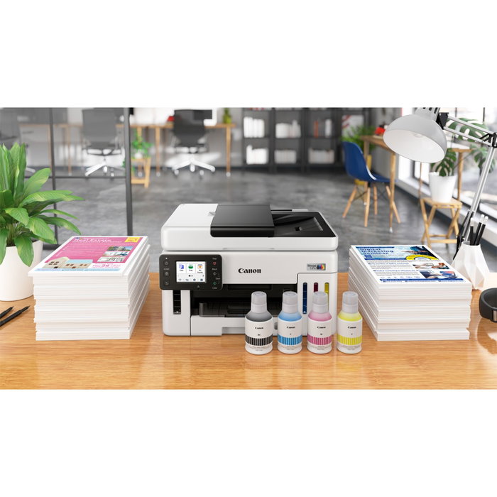 Canon MAXIFY GX6150 MegaTank - Imprimante multifonction blanche Canon MAXIFY GX6150 MegaTank - Imprimante multifonction blanche