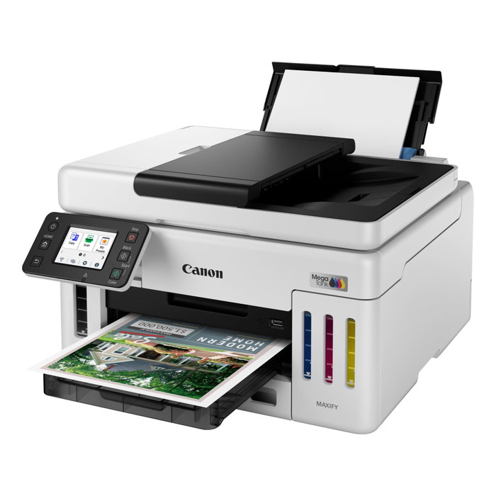 Canon MAXIFY GX6150 MegaTank - Imprimante multifonction blanche Canon MAXIFY GX6150 MegaTank - Imprimante multifonction blanche