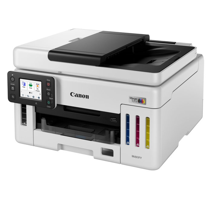 Canon MAXIFY GX6150 MegaTank - Imprimante multifonction blanche Canon MAXIFY GX6150 MegaTank - Imprimante multifonction blanche