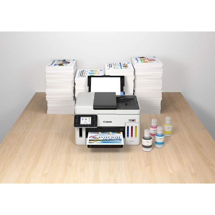 Canon MAXIFY GX6150 MegaTank - Imprimante multifonction blanche Canon MAXIFY GX6150 MegaTank - Imprimante multifonction blanche