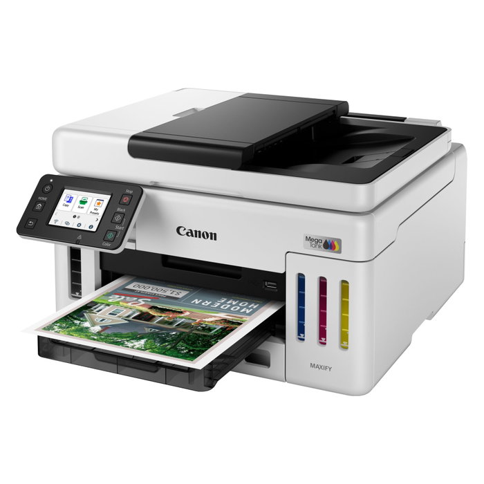 Canon MAXIFY GX6150 MegaTank - Imprimante multifonction blanche Canon MAXIFY GX6150 MegaTank - Imprimante multifonction blanche