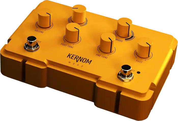 Kernom Moho Fuzz Pédale d'effet analogique avec Analog Morphing Core, EQ Pré/Post, MIDI et 128 presets - Red Dot 2023