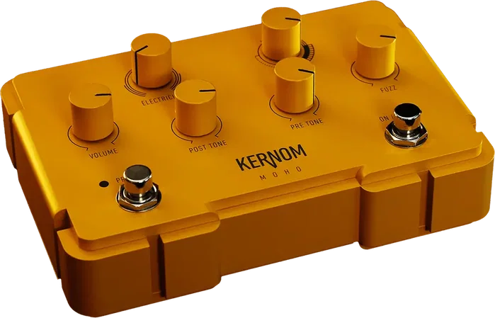 Kernom Moho Fuzz Pédale d'effet analogique avec Analog Morphing Core, EQ Pré/Post, MIDI et 128 presets - Red Dot 2023