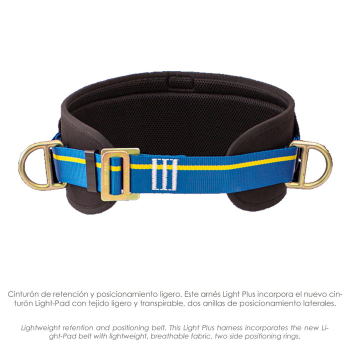 WOLFPACK LINEA PROFESIONAL Kit de sécurité avec ceinture, corde et mousqueton WOLFPACK LINEA PROFESIONAL Kit de sécurité avec ceinture, corde et mousqueton