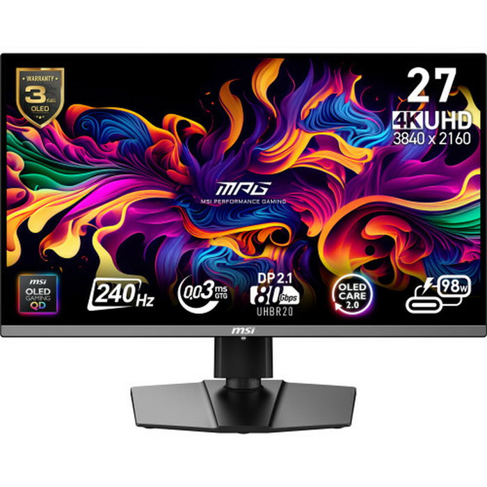 Monitor Gaming MSI 9S6-3CD79A-015 4K Ultra HD 27" Monitor Gaming MSI 9S6-3CD79A-015 4K Ultra HD 27"