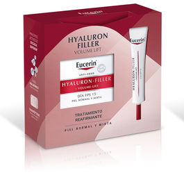 Eucerin Hyaluron-Filler + Volume-Lift Soin de Jour Peau Normale/Mixte - Coffret 2 Pièces
