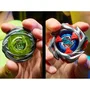 Beyblade X Set de Combat Descente-choc - Arène Beystadium avec 2 Toupies de Compétition à Rotation Droite et 2 Lanceurs - Dès 8 Ans