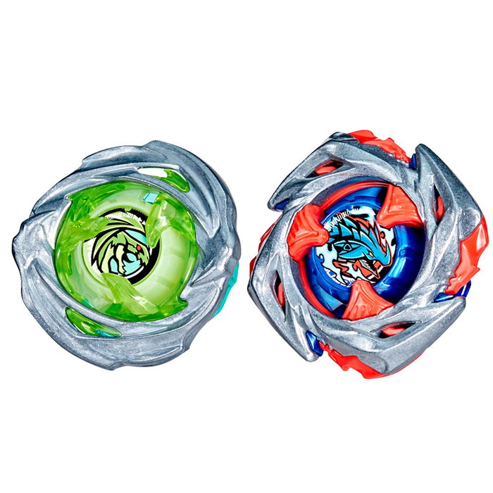 Hasbro Beyblade Estadio Premium Drop Attack G0842 - Set de bataille avec 2 tops et 2 lanceurs - Multilingue (Français inclus)