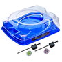 Hasbro Beyblade Estadio Premium Drop Attack G0842 - Set de bataille avec 2 tops et 2 lanceurs - Multilingue (Français inclus)