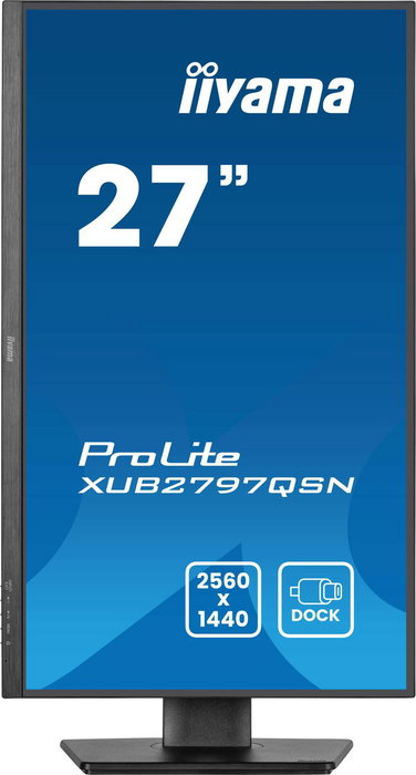 iiyama ProLite XUB2797QSN-B2 27 pouces QHD IPS USB-C Black