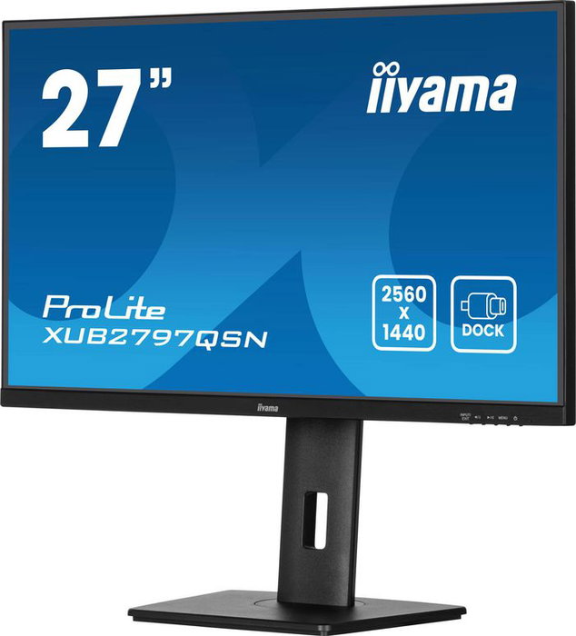 iiyama ProLite XUB2797QSN-B2 27 pouces QHD IPS USB-C Black