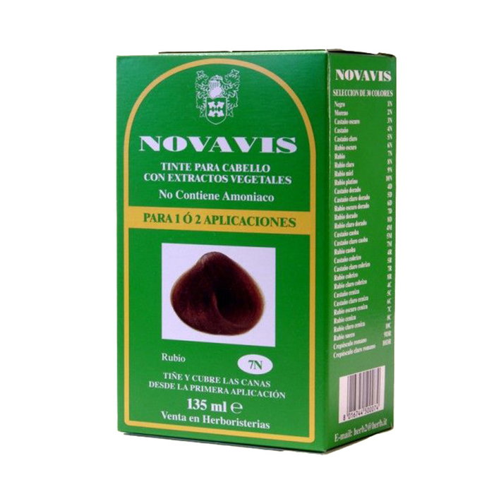 Novavis Tinte Vegetal 7N Rubio Novavis Tinte Vegetal 7N Rubio