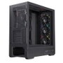 Einarex PULSE P800 Boîtier ATX Semi-Tour Gaming Noir Vidreo Trempé RGB 4 Ventilateurs Inclus