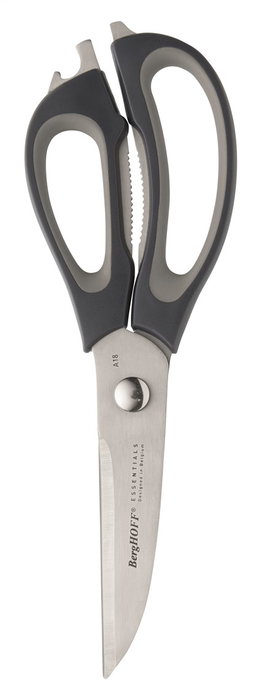 Berghoff 1106255 - Tijeras de cocina professionnelles con cuchillas en acier inoxidable y mangos ergonómicos