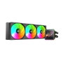 Mars Gaming ML-VISIONPRO360 Kit Refroidissement Liquide AIO 360mm, 600W TDP, 3 Ventilateurs ARGB, Écran IPS 4"