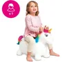Mondo Ballon Sauteur Gonflable Licorne 65 cm pour Enfant des 18 Mois - Stabilité et Sécurité Intérieur/Extérieur - PVC