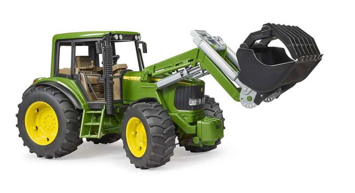 Bruder Tracteur John Deere 6920 avec Pelle Frontale - Jouet en ABS - Dimensions 39 x 16 x 17 cm Bruder Tracteur John Deere 6920 avec Pelle Frontale - Jouet en ABS - Dimensions 39 x 16 x 17 cm