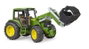 Bruder Tracteur John Deere 6920 avec Pelle Frontale - Jouet en ABS - Dimensions 39 x 16 x 17 cm