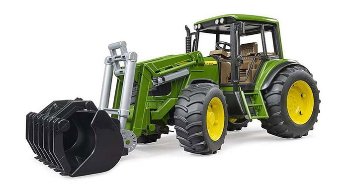 Bruder Tracteur John Deere 6920 avec Pelle Frontale - Jouet en ABS - Dimensions 39 x 16 x 17 cm Bruder Tracteur John Deere 6920 avec Pelle Frontale - Jouet en ABS - Dimensions 39 x 16 x 17 cm