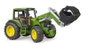 Bruder Tracteur John Deere 6920 avec Pelle Frontale - Jouet en ABS - Dimensions 39 x 16 x 17 cm