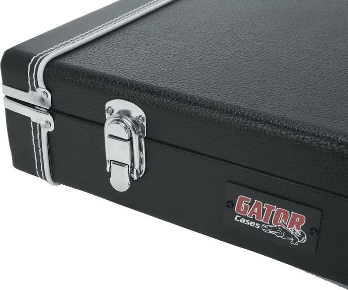 Gator GWE Étui rigide pour guitare électrique, bois, noir