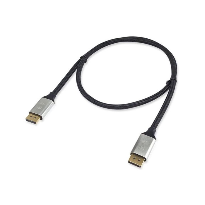 Equip Câble DisplayPort 8K Premium 2 m EQ119262 Aluminium Noir Equip Câble DisplayPort 8K Premium 2 m EQ119262 Aluminium Noir