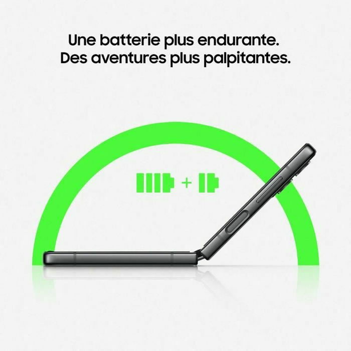 Smartphone Samsung Galaxy Z Flip4 5G 6,7" 5G 3840 x 2160 px 6,7" 8 GB RAM 256 GB Bleu 256 GB