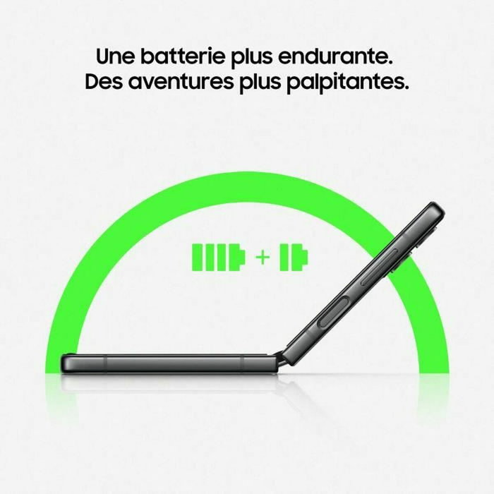 Smartphone Samsung Galaxy Z Flip4 5G 6,7" 5G 3840 x 2160 px 6,7" 8 GB RAM 256 GB Bleu 256 GB