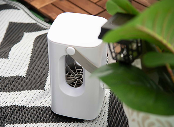 Ibergarden Lampe Anti-Moustiques USB 13x22x16 cm Blanc 3W (Set de 6)