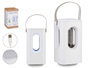 Ibergarden Lampe Anti-Moustiques USB 13x22x16 cm Blanc 3W (Set de 6)
