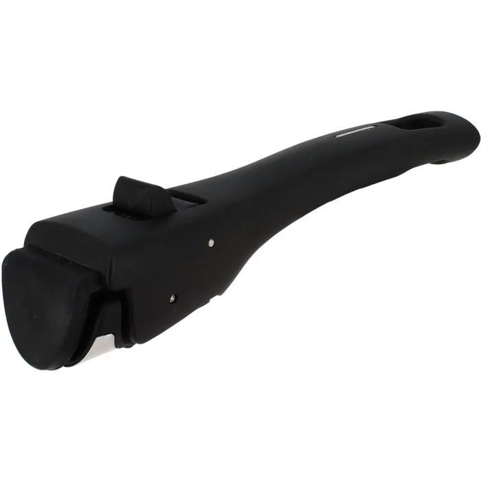 Menastyl Batterie de Cuisine Induction 5 Pièces Réf. 6020437 - Casseroles et Poêles Aluminium Antidérapant Noir - Compatible Tous Feux - Poignée Amovible