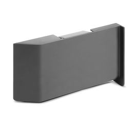 INDAUX Scarpi-4 Blanc / Anthracite Main Gauche Finition Anthracite