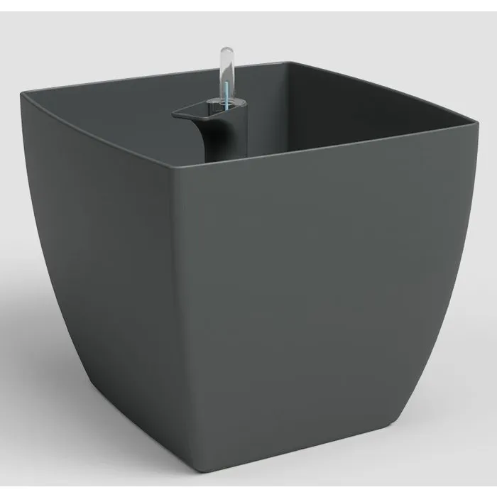 Pot de fleurs Artevasi Siena SWS 40 MA - Intérieur/Extérieur - Plastique résistant aux UV - ø40 cm x H36 cm (41,5 L) - Gris anthracite Pot de fleurs Artevasi Siena SWS 40 MA - Intérieur/Extérieur - Plastique résistant aux UV - ø40 cm x H36 cm (41,5 L) - Gris anthracite