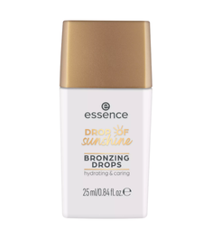 Essence Goutte de Soleil Poudre Bronzante Fluide Teinte Bronze Neutre avec Micro-Perles 25 ml Hydratant Parfum Noix de Coco