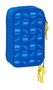 Safta Plumier Triple Batman 37 Pièces pour Préscolaire 12,5x19,5x5,5 cm