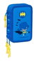 Safta Plumier Triple Batman 37 Pièces pour Préscolaire 12,5x19,5x5,5 cm