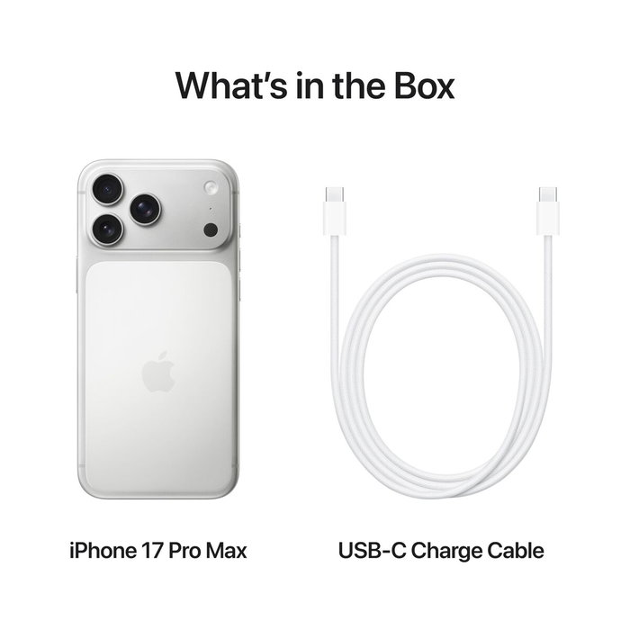 Smartphone Apple IPHONE 17 PRO MAX 6,9" A19 Pro 256 GB Argenté Smartphone Apple IPHONE 17 PRO MAX 6,9" A19 Pro 256 GB Argenté