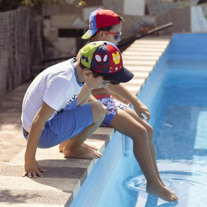 Casquette enfant Spidey Bleu foncé