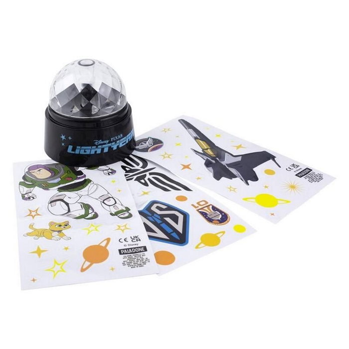Paladone Lampe Projecteur avec Stickers Disney Toy Story Buzz Lightyear - 9 cm