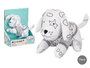 Pincello Peluche à colorier chien 13x14x20 cm blanc noir (Set de 8)