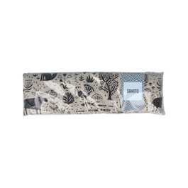 SAKITO Sac Thermique Cervical aux Graines de Blé et Lavande 42x13 cm