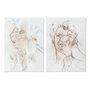 DKD Home Decor Toile Bois MDF 50 x 1,8 x 70 cm