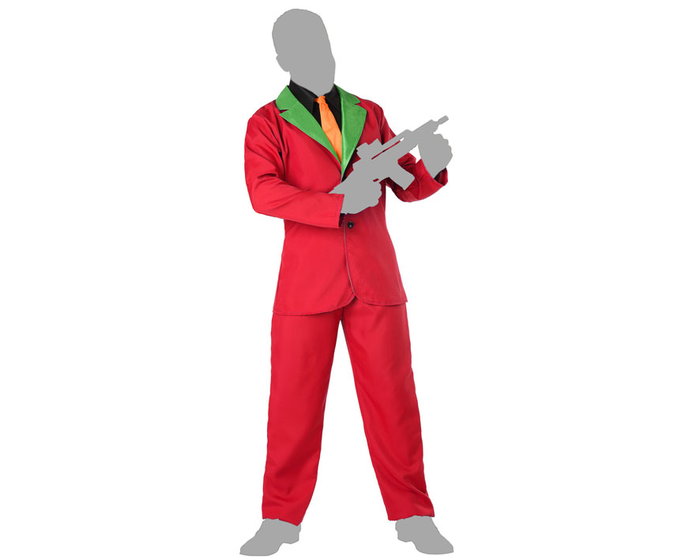 Atosa Déguisement Clown Rouge Adulte Atosa Déguisement Clown Rouge Adulte