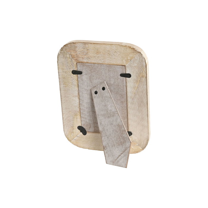 Cadre photo Home ESPRIT Marron Verre Corde Bois de manguier Naturel Cottage